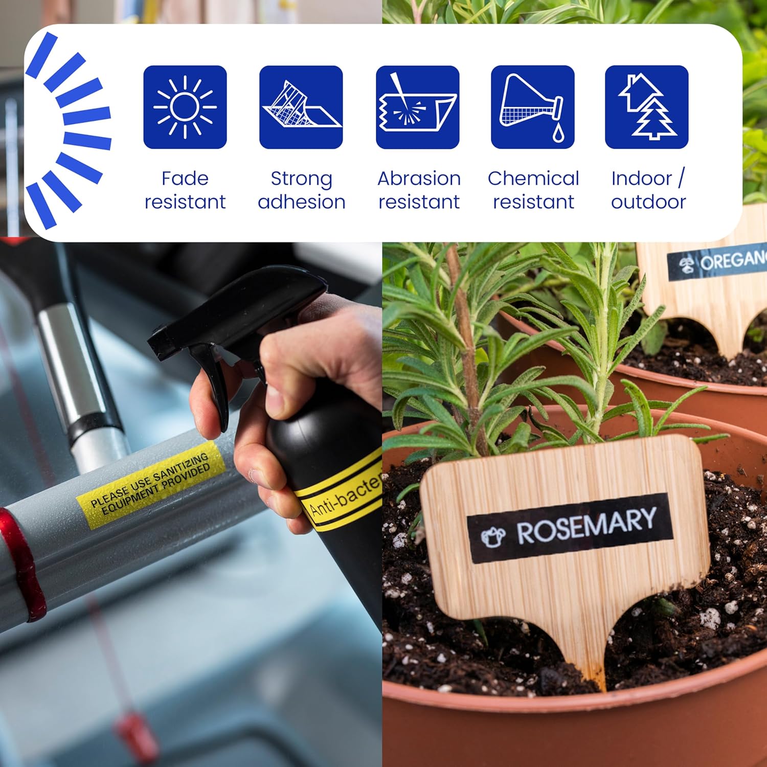 BROTHER Genuine TZe231 Laminated Label Tape 12mm Black on White