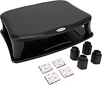 Targus Universal Monitor Stand, 5-9/16inH x 14inW x 19-13/16inD, Black