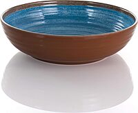 Elama 12-Piece Lightweight Melamine Dinnerware Set