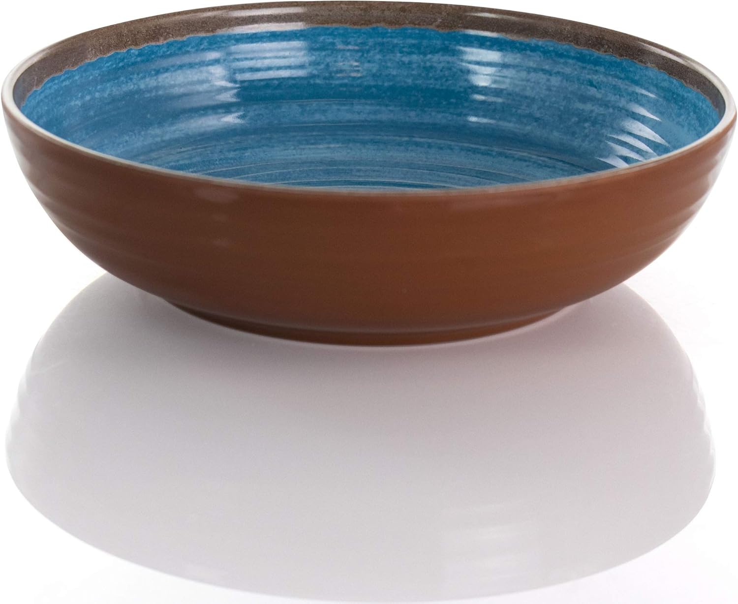 Elama 12-Piece Lightweight Melamine Dinnerware Set