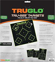 TRUGLO TRU-SEE 5-Diamond Splatter Targets - Fluorescent Self-Adhesive