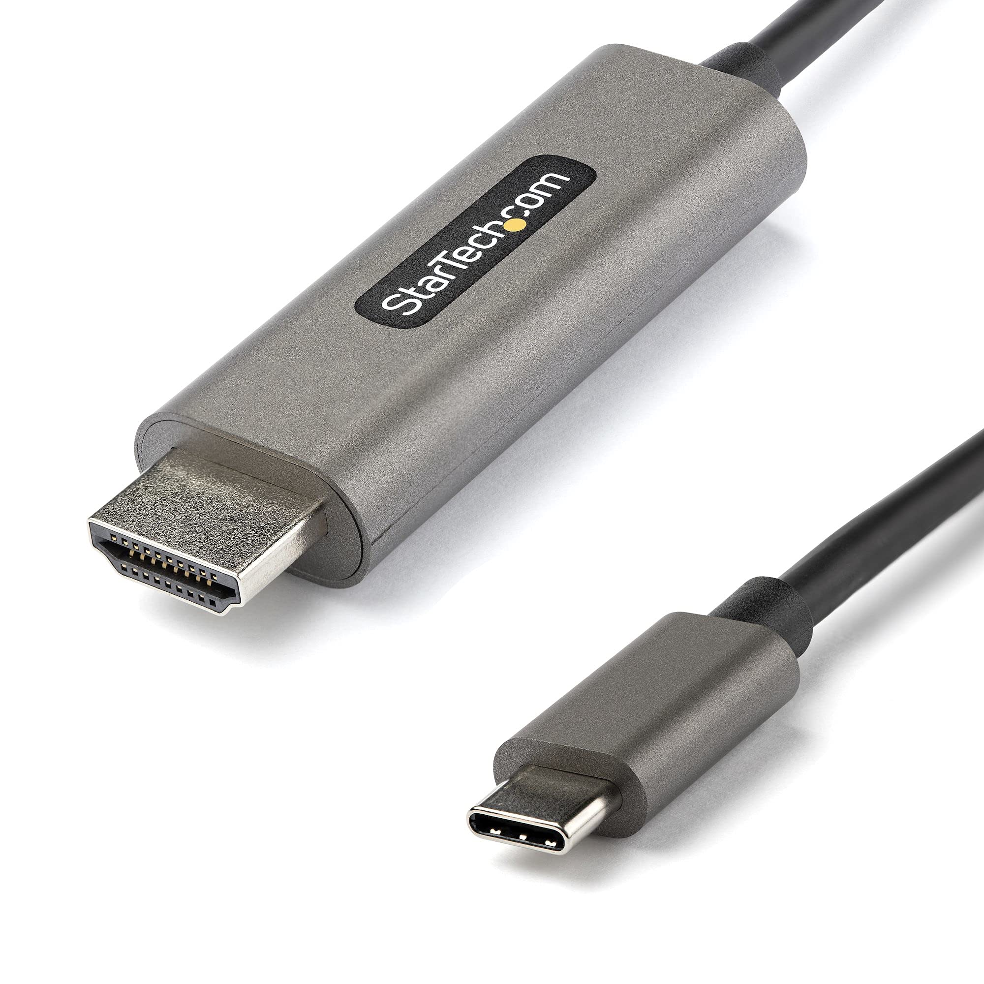 StarTech.com USB-C to HDMI Cable — USB Type-C to HDMI 2.0b, 4K 60Hz HDR10