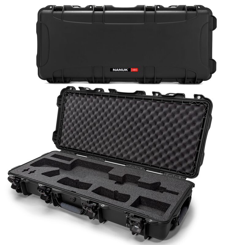 NANUK 985 Hard Case with Custom Foam Insert