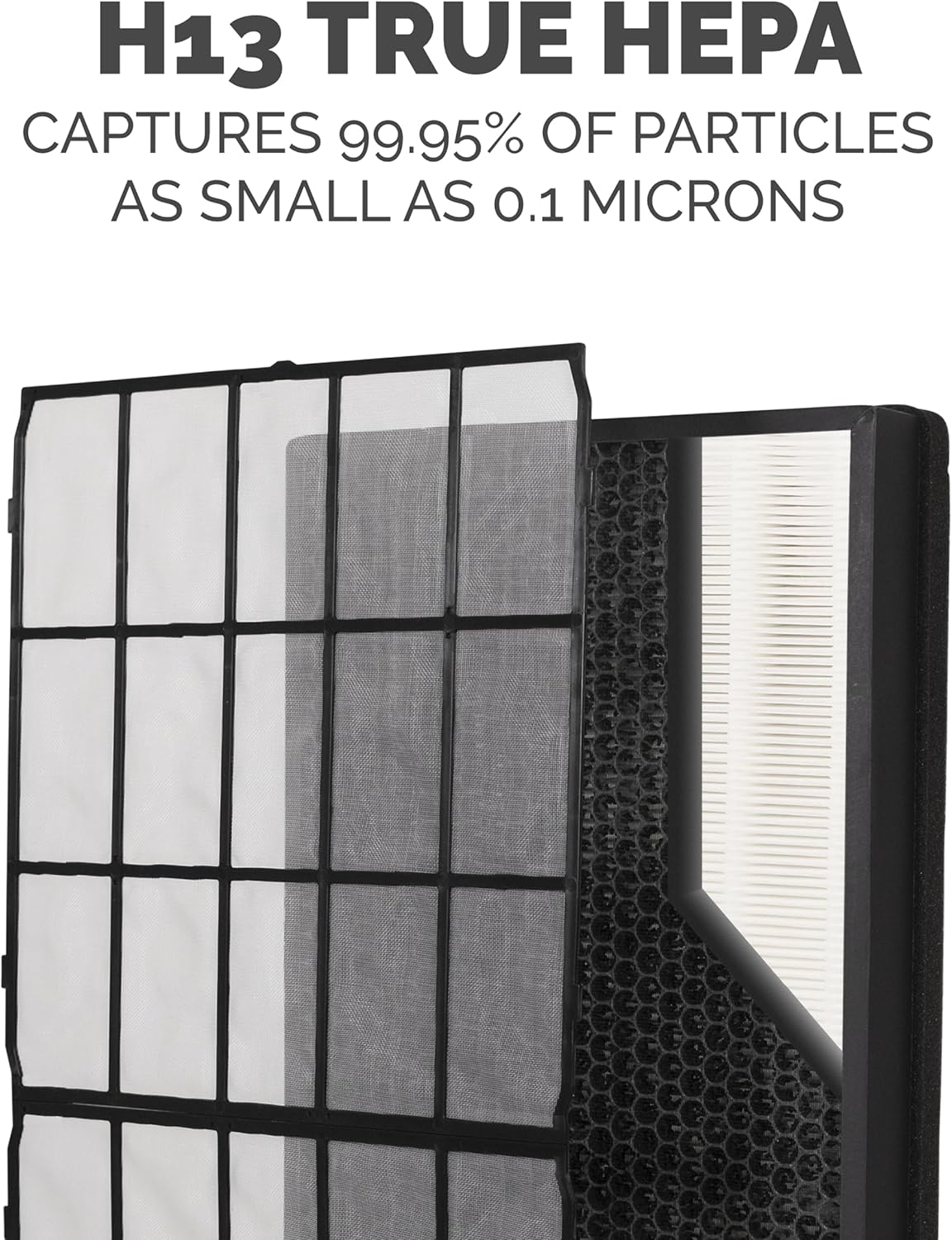 Fellowes AeraMax SV 4-Speed HEPA Air Purifier, 1,500 Sq. Ft., White/Black