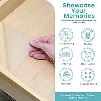 Con-Tact Brand Creative Clear Covering, Versatile and Self-Adhesive Shelf Liner, Ideal Privacy Film, Protective Clear Vinyl