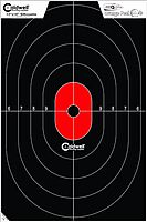 CALDWELL Silhouette Center Mass Targets Hi-Vis Flake-Off