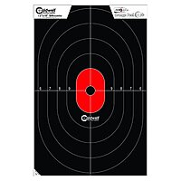 CALDWELL Silhouette Center Mass Targets Hi-Vis Flake-Off