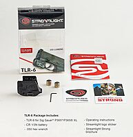 Streamlight 69284 TLR-6 100-Lumen Tactical Weapon Light with Integrated Red Aiming Laser Designed Exclusively and Solely