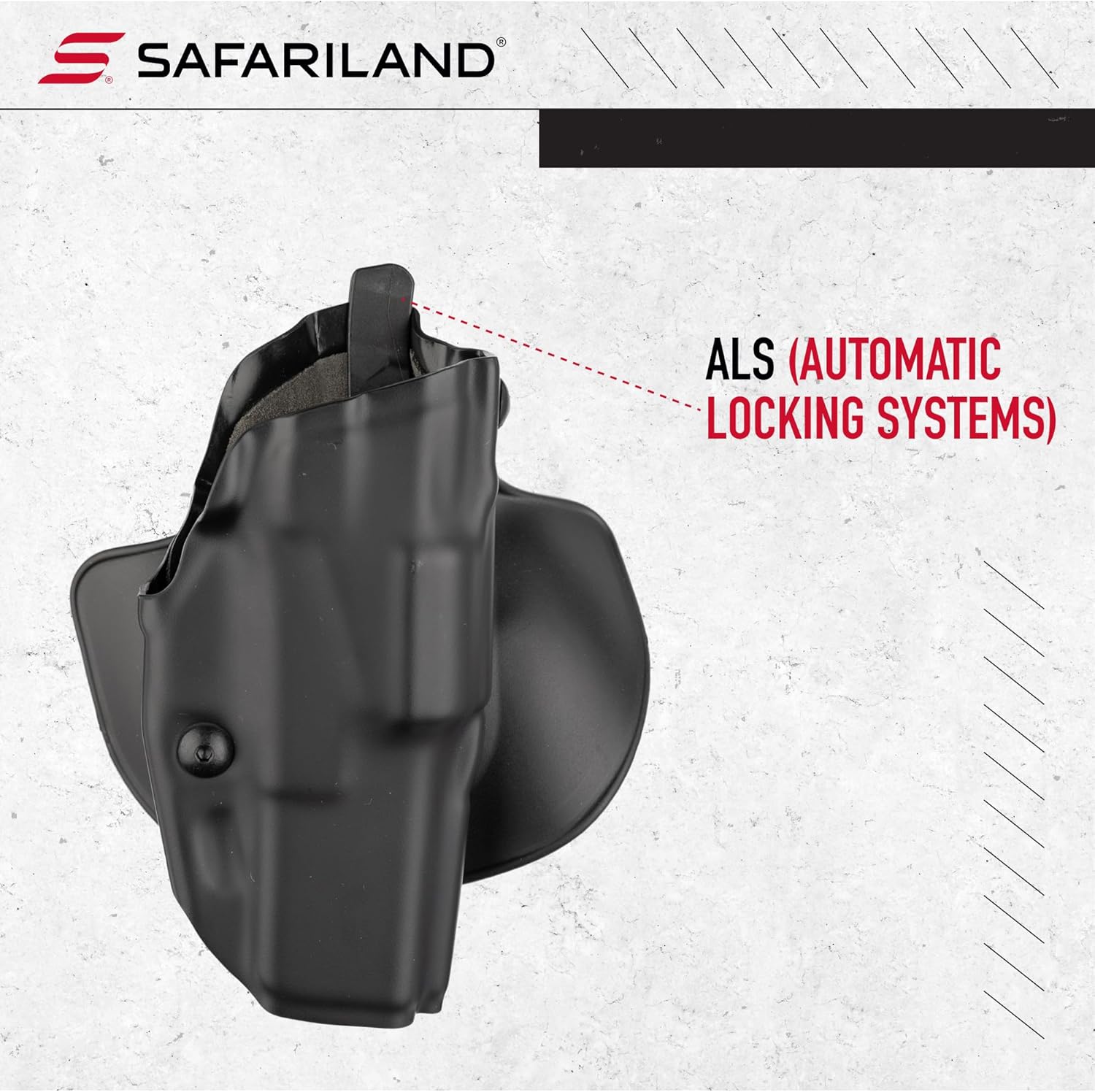 SAFARILAND 6378 ALS Paddle Holster with Belt Loop
