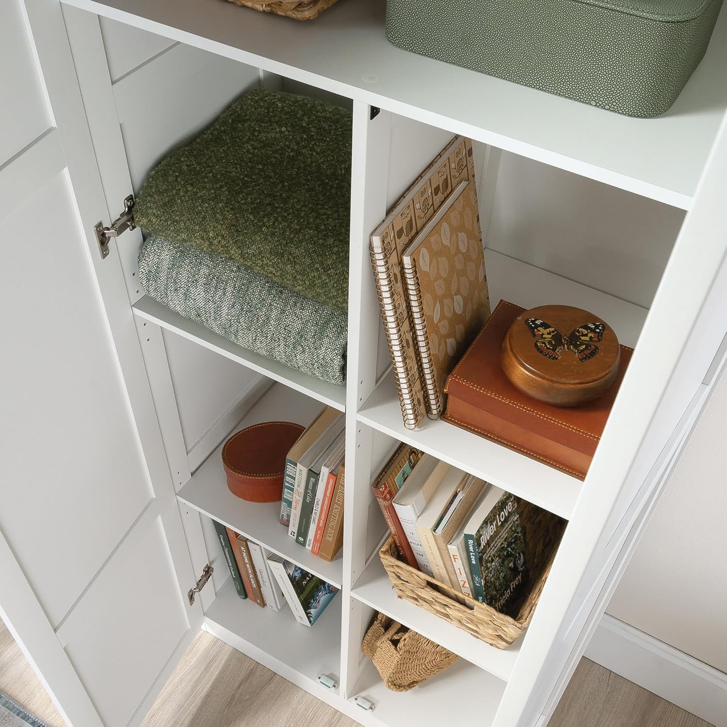 Sauder Select Storage Cabinet with Adjustable Shelves