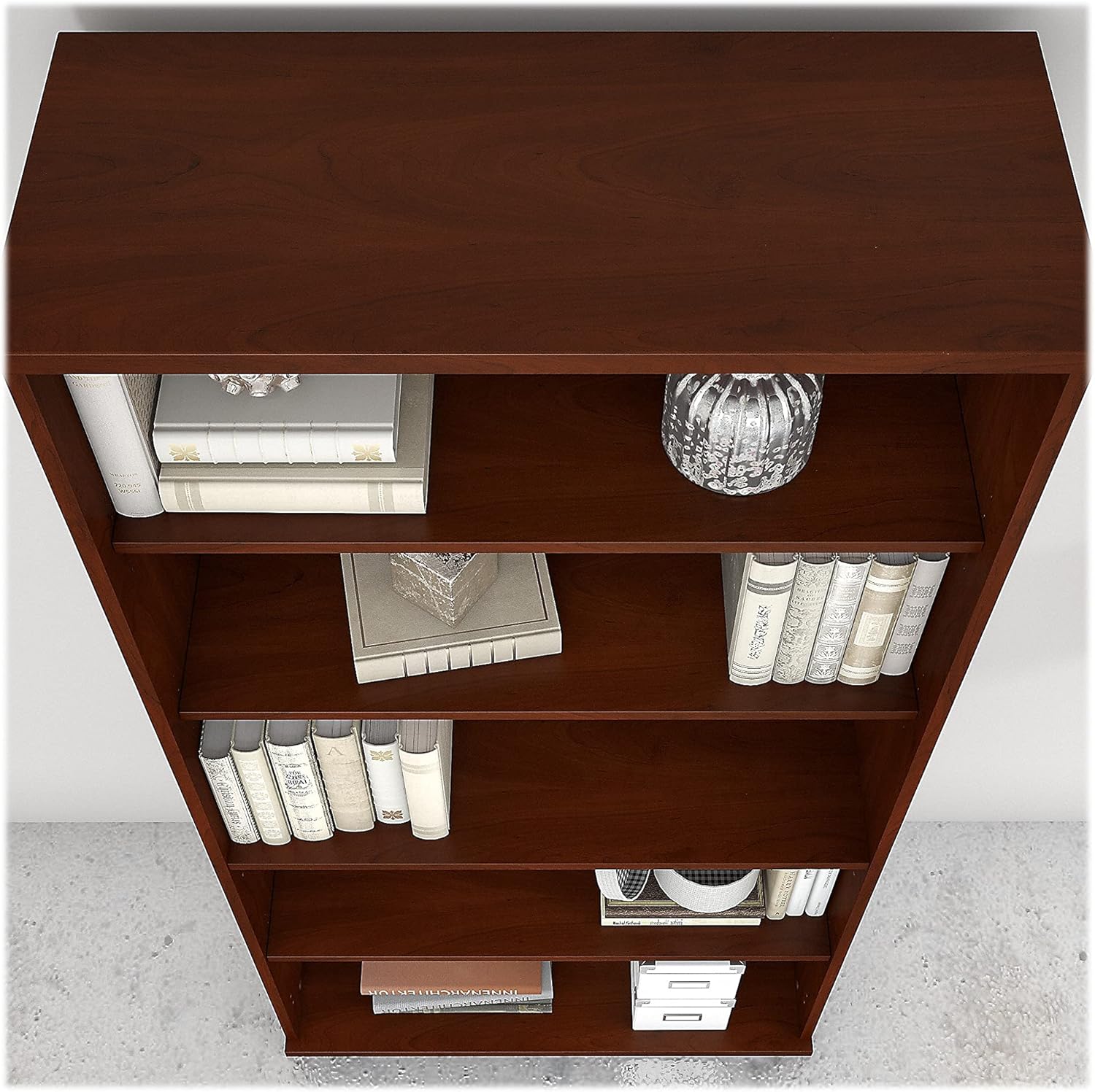 Bush Business Furniture Studio C Tall 5 Shelf Bookcase