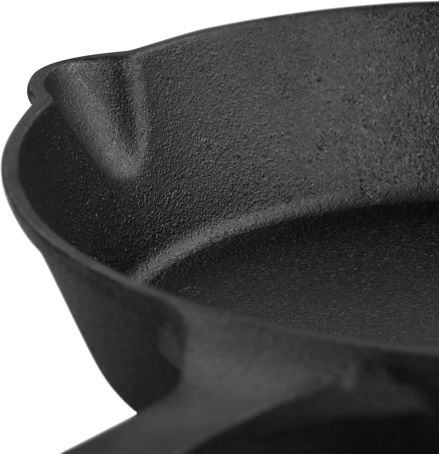 MegaChef Pre-Seasoned Round Cast Iron Frying Pan