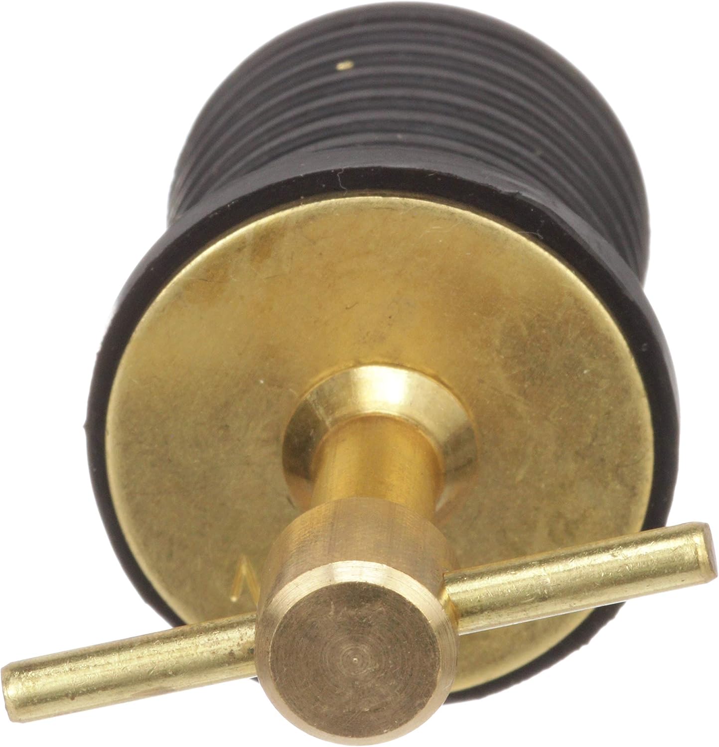Attwood 7526A7 T-Handle Brass Drain Plug - 1 Inch (Pack of 12)