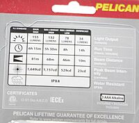 Pelican 027650-0103-245 Headlamp Yellow (LED Upgrade)