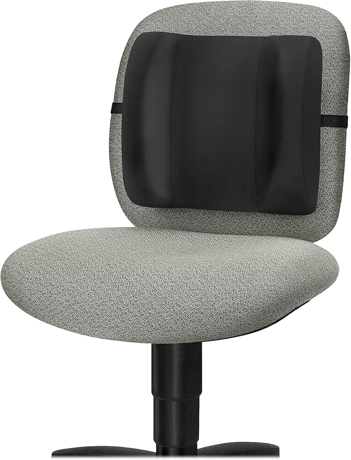 Fellowes High-Profile Backrest, 12inH x 13inW x 4inD, Black