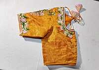 J164: Ready To Ship Beautiful Saree With Stitched Blouse