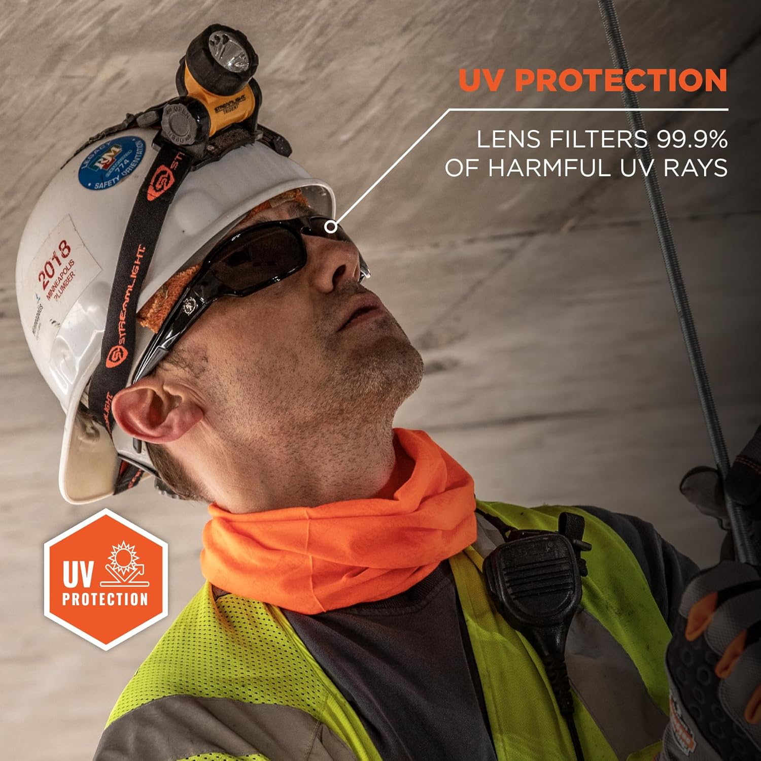 ERGODYNE Skullerz THOR Safety Glasses