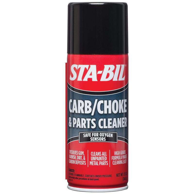 STA-BIL Carb/Choke & Parts Cleaner - Safe For Oxygen Sensors - Dissolves Gum, Varnish, Dirt
