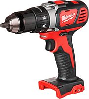 Milwaukee 2606-22CT M18 Cordless Drill/Driver Kit, 18 V, Red