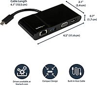 STARTECH USB Flash Drive and USB-C Multiport Adapter