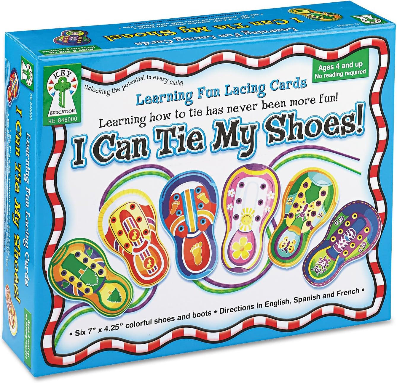 Carson-Dellosa Manipulatives - I Can Tie My Shoes