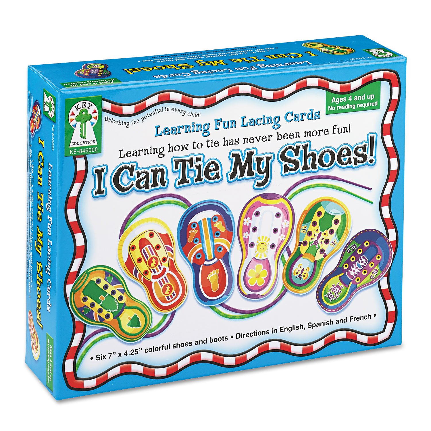 Carson-Dellosa Manipulatives - I Can Tie My Shoes