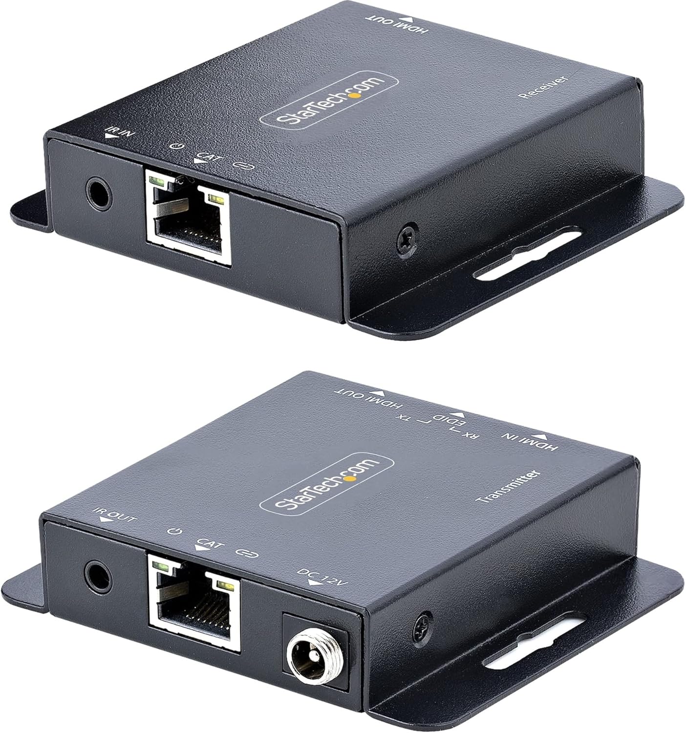 StarTech.com 4K HDMI Extender over CAT5e/CAT6 Cable, Transmitter & Receiver Kit