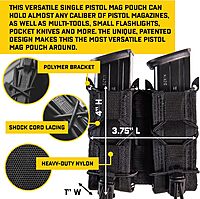 High Speed Gear Pistol Taco Mag Pouch | Universal Pistol Magazine Holster