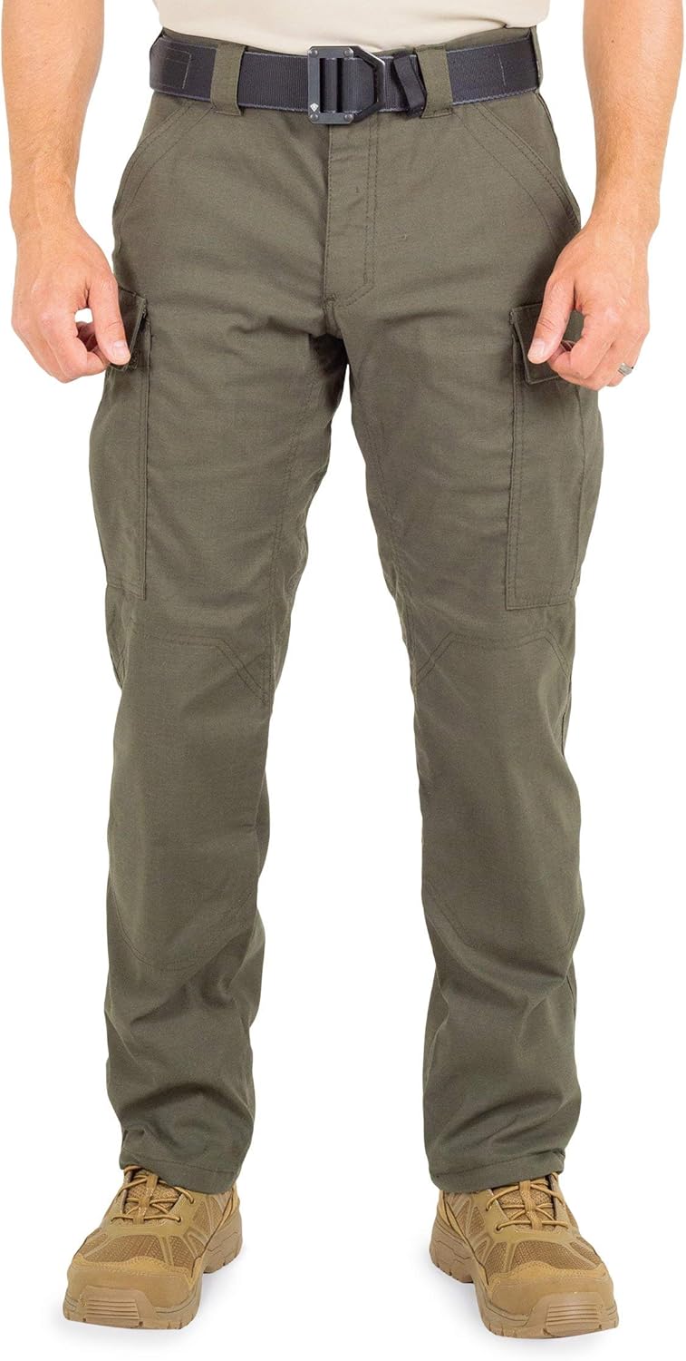 First Tactical Men’s V2 BDU Pants – Double Ripstop Fabric, DWR Water & Stain Resistant
