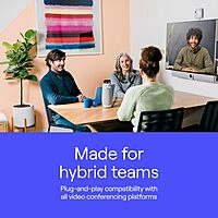 Owl Labs Meeting Owl 3 - 360° 1080p HD Conference Room Camera, AI-Driven Speaker-Tracking, 18-Foot Mic Pickup - Certified for Microsoft Teams - Works with Zoom, Google Meet - Plug & Play Setup