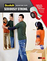 Scotch Mounting, Fastening & Surface Protection Scotch Permanent Outdoor,1 Inch x 450 Inches (4011-LONG) Mounting Tape