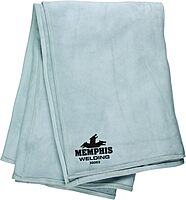 MCR Safety 38063 Heavy Side-Split Leather Welding Blanket, Gray, 6-Feet by 3-Feet