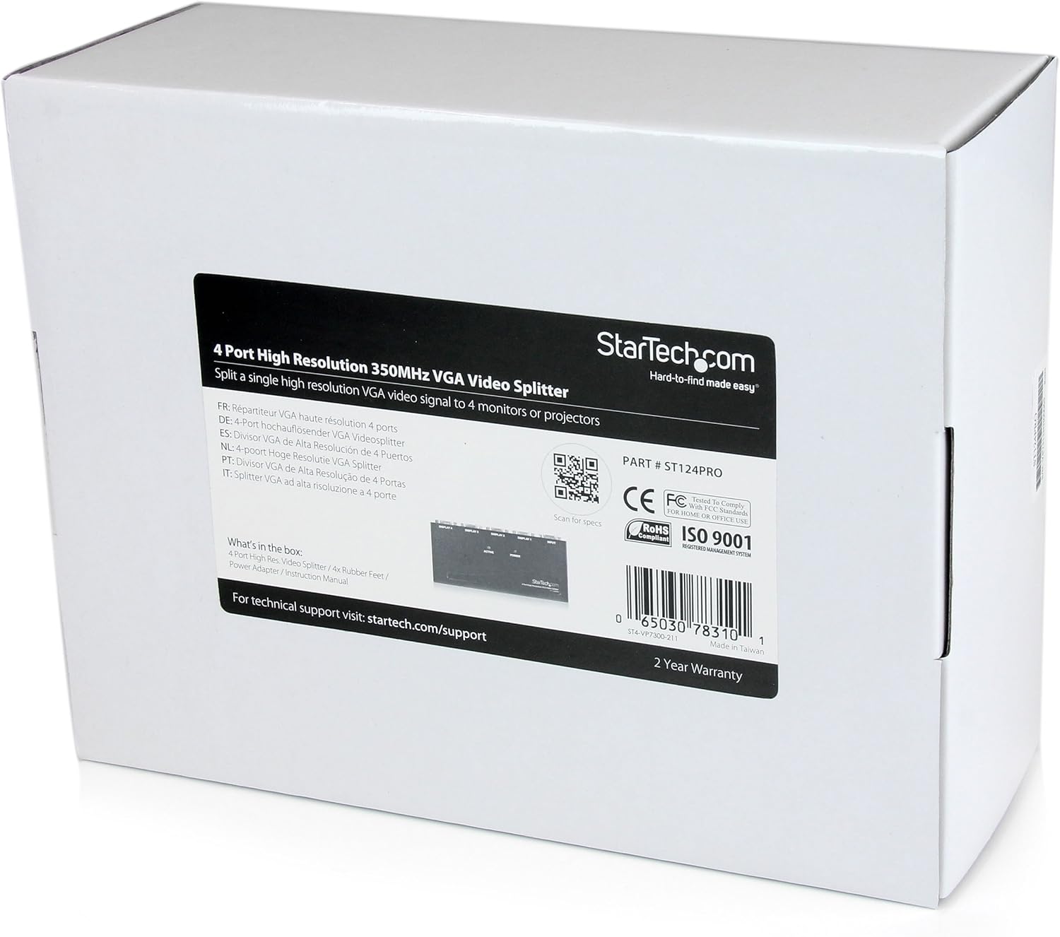 StarTech.com VGA Video Splitter