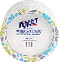 Genuine Joe Printed Disposable Paper Plates