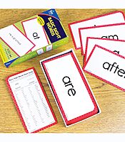 Carson Dellosa 102 Basic Sight Words Flash Cards Kindergarten, Flashcards for Kids Ages 6 and Up