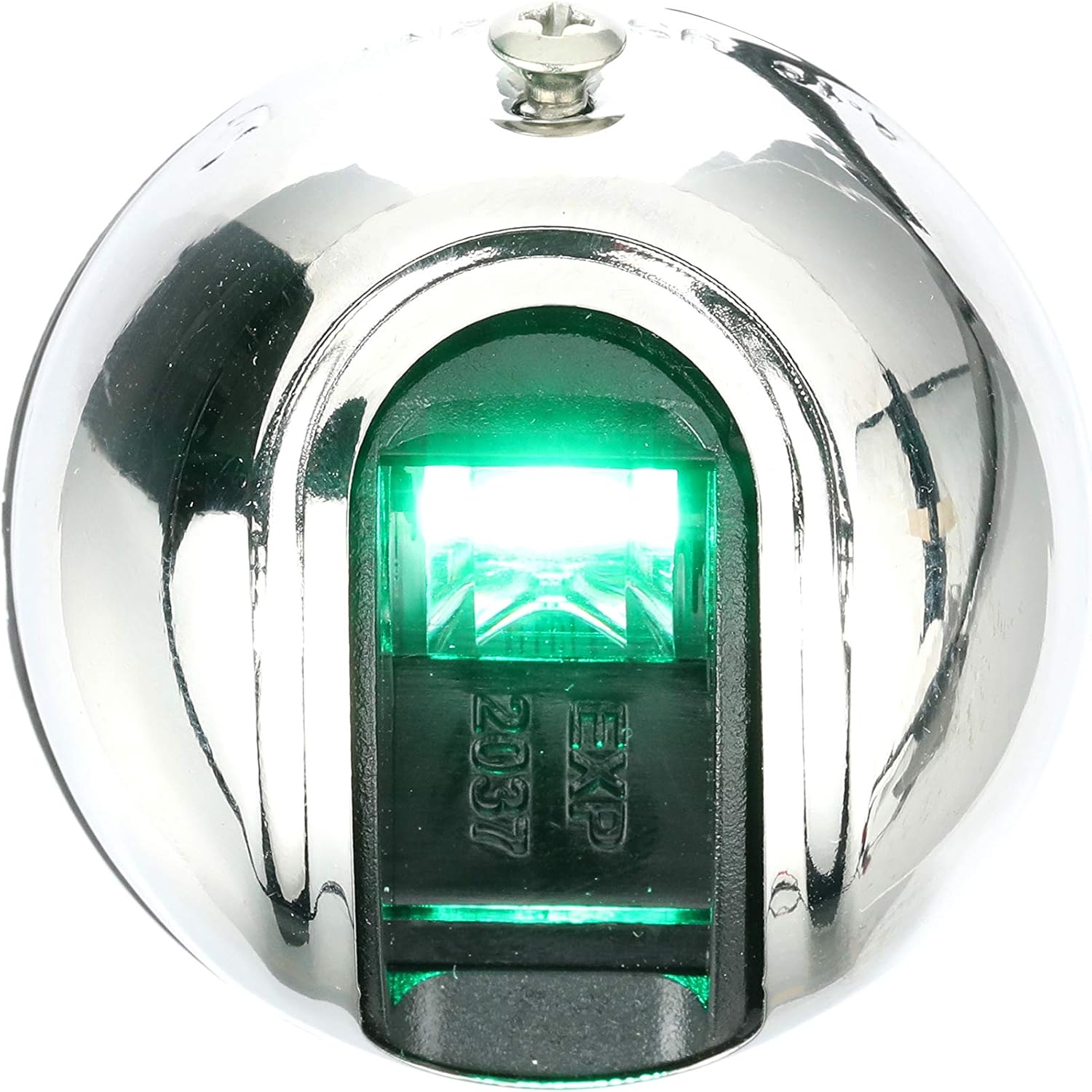 Attwood NV4012SSG-7 LightArmor 2-Mile Vertical Surface Mount Navigation Light, Green LED Lighting