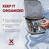 VERTX Pack Zip Pouch Organizer Insert Attachment for Backpack and Bag
