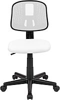 Flash Furniture Flash Fundamentals Mesh Mid-Back Swivel Task Office Chair with Pivot Back