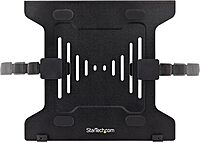 StarTech.com VESA Laptop Tray - Adjustable Monitor Arm Laptop Tray Secures Notebooks (4.5kg / 9.9lb) - 75x75 & 100x100 VESA Mount Holes - Ventilated - for Monitor Desk Mounts/Stands (Laptop-ARM-Tray)