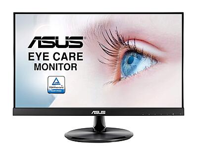 ASUS VP229Q 21.5” Monitor, 1080P Full HD, 75Hz, IPS, FreeSync/Adaptive-Sync, Eye Care, HDMI DisplayPort VGA, Frameless, VESA Wall Mountable BLACK 22" IPS 75Hz Framless w/DP