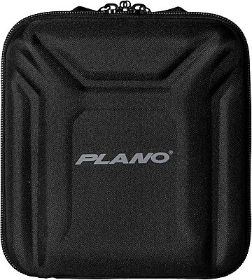 Plano Stealth Pistol Case, Lightweight Gun Carrying Case for Pistols, Lockable Dual Zipper Pulls with EVA Construction
