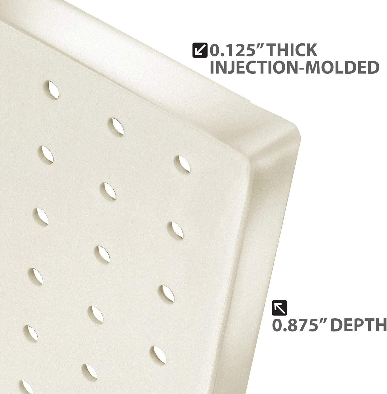 Azar Displays 125-Piece Pegboard Organizer Kit