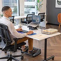 Fellowes 58021 Medium Mouse Pad (Blue) 7.8L x 9.1W inches