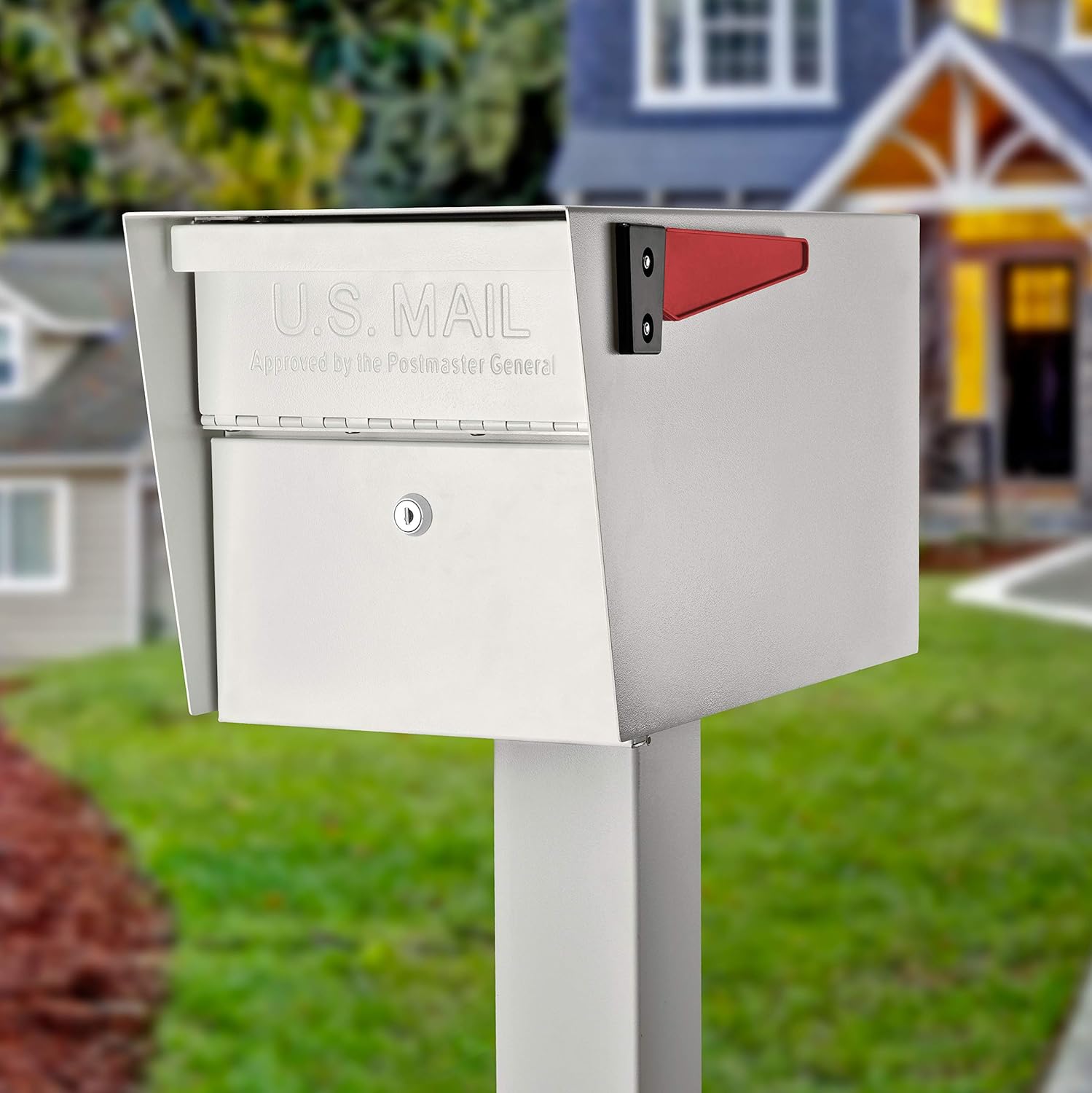 MAIL BOSS 27in Surface Mount Mailbox Post
