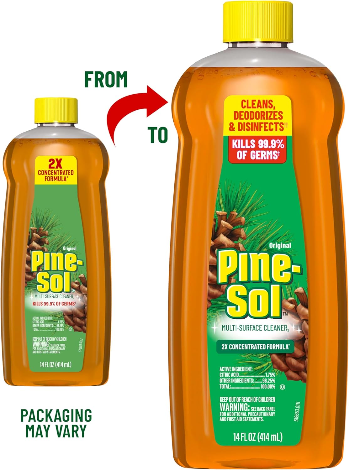 Pine-Sol Multi-Surface Cleaner, Original, 14 Fluid Ounces