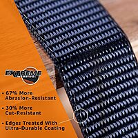 KEEPER Extreme Webbing Combat Ratchet Tie-Downs with Double J Hooks