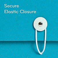 U Brands U-Eco 13 Pocket Poly Expandable File, 8.5" x 11", Brights, Protective Flap with Button/Elastic Closure