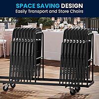 Flash Furniture HERCULES Series Double Braced Metal Folding Chair