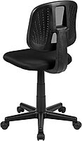 Flash Furniture Flash Fundamentals Mesh Mid-Back Swivel Task Office Chair with Pivot Back
