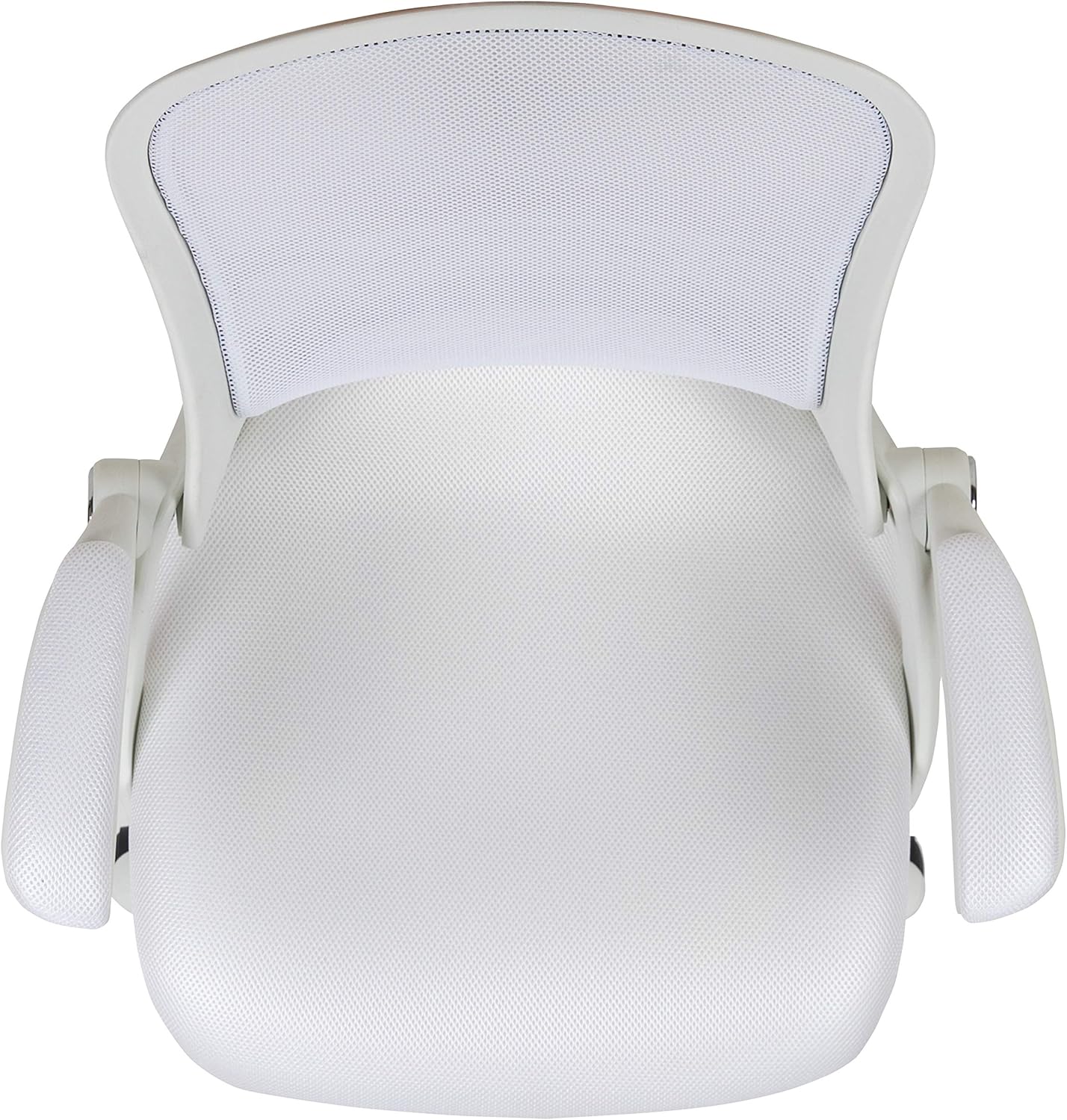 Flash Furniture Porter High-Back Mesh Ergonomic Swivel Office Chair with Adjustable Lumbar Support and Flip-Up Armrests